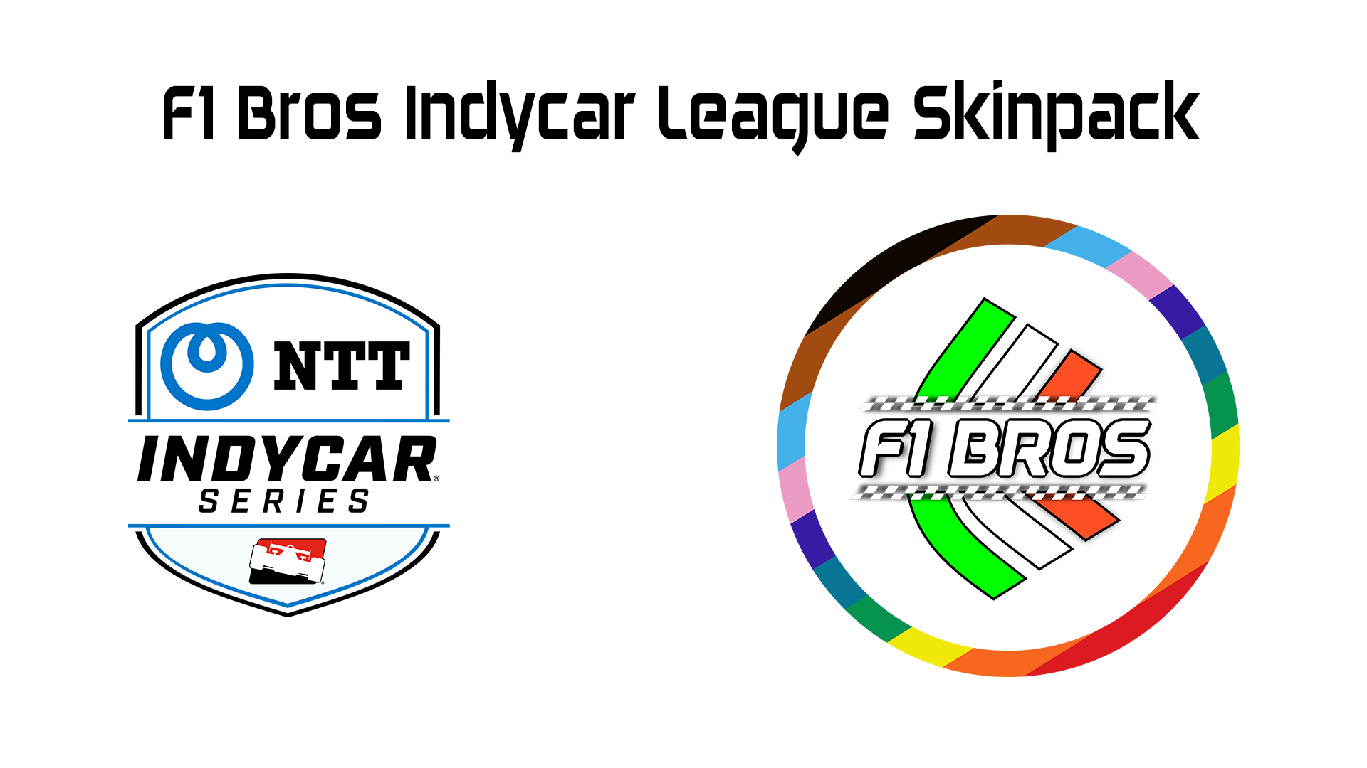 F1 Bros Indycar Skinpack