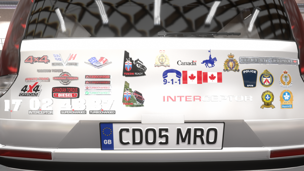 Canadian Motors Badge Pack
