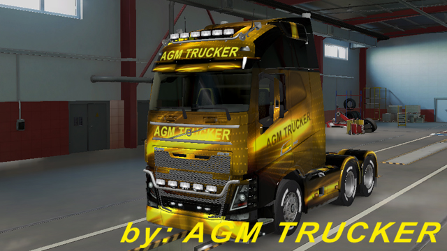 SKIN TRUCK VOLVO FH - CANAL SAMUELGAME
