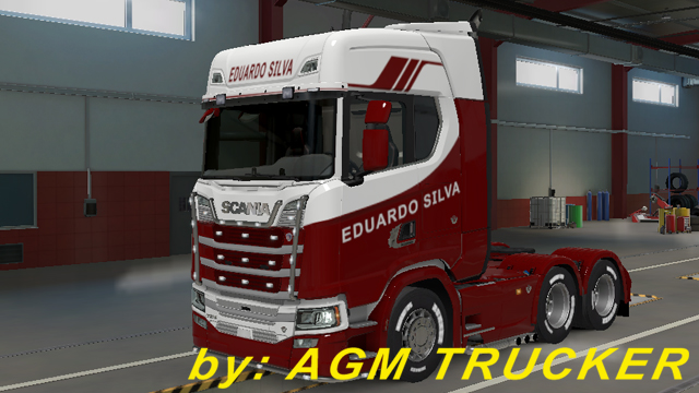 SKIN TRUCK SCANIA S - CANAL EDUARDO SILVA