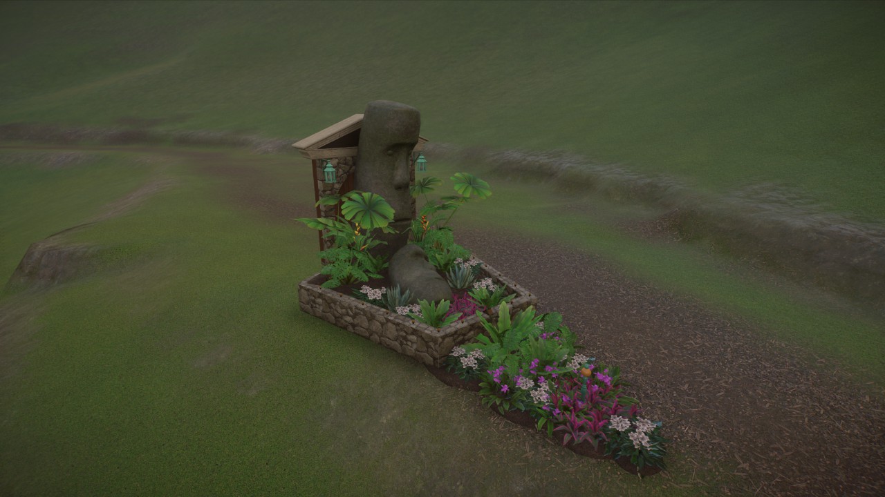Lē'ahi / māla ki'ipōhaku kolu