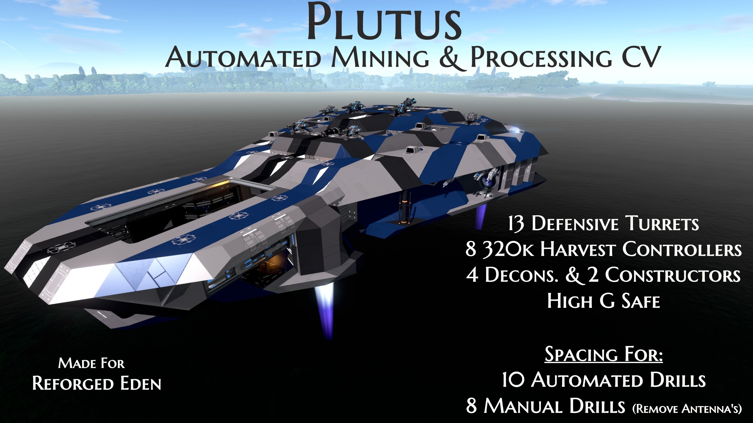 Plutus - Automated Mining & Processing CV