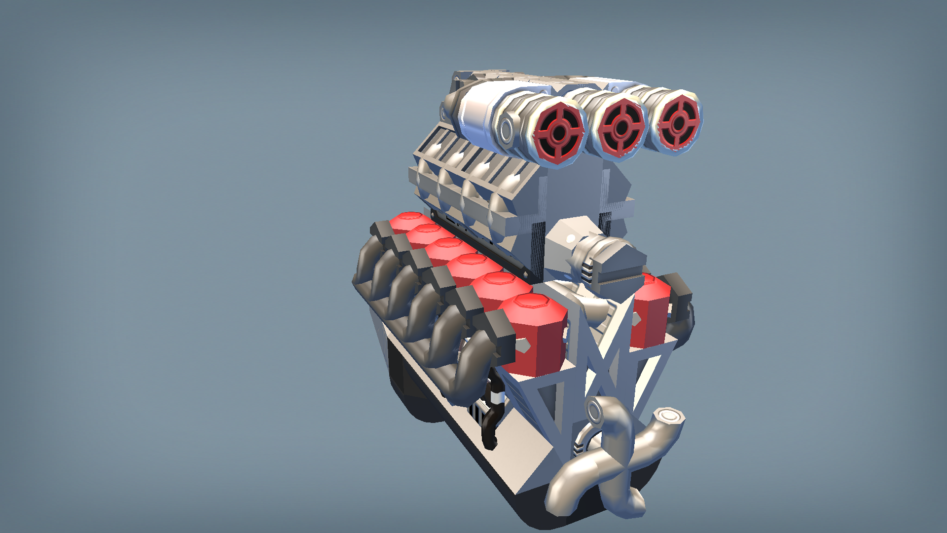 Super Charged Desel v12