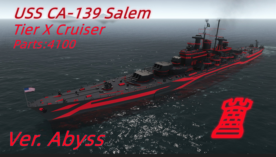 USS CA-139 Salem Abyss