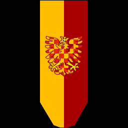 Moravia land banner (with eagle)