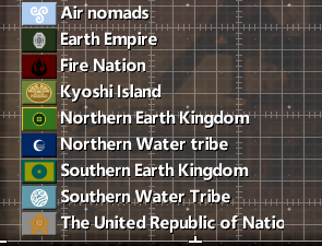 Avatar Korra Era Map