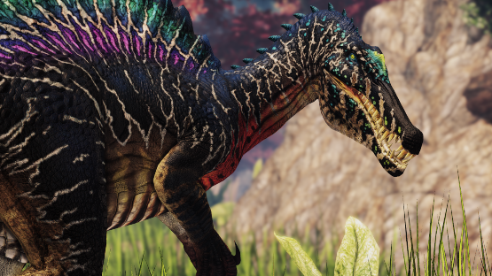 RESEQUENCED Spinosaurus Mutation + Burning Heart Spinosaurus Skin [Winter 2022]
