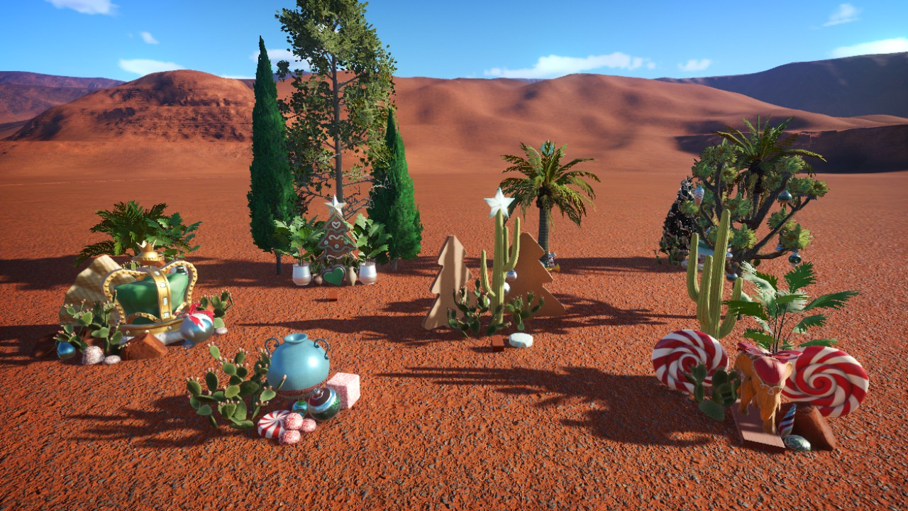 Desert Christmas Gardens