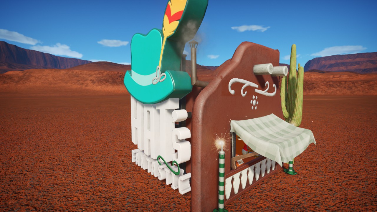 Desert Christmas Tiny Hat Shop
