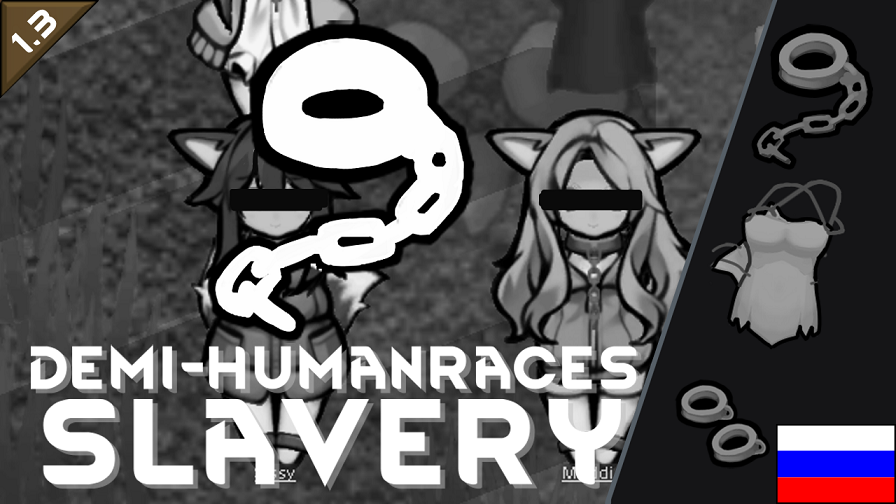 Ru Demi-human Slavery mod preview for RimWorld