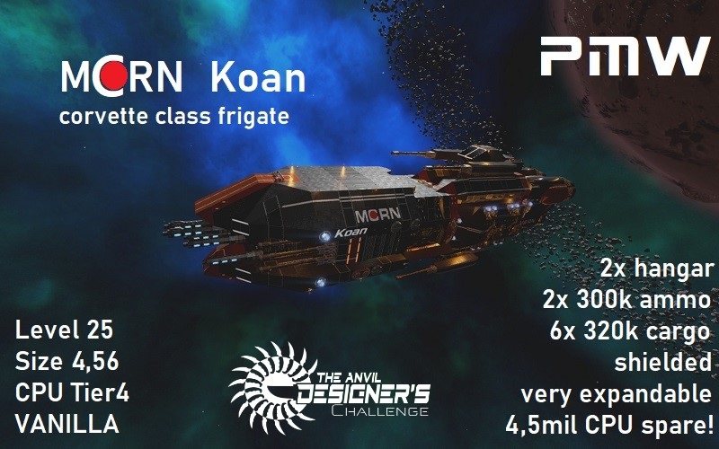 PMW-CV-MCRN Koan (lvl 25 Frigate SC5 CPU T4 VANILLA)
