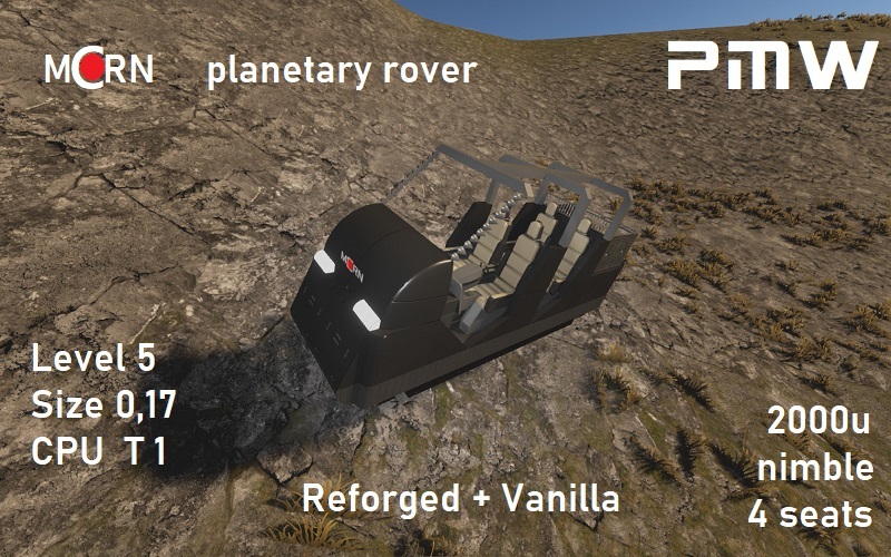 PMW-HV-MCRN mini rover