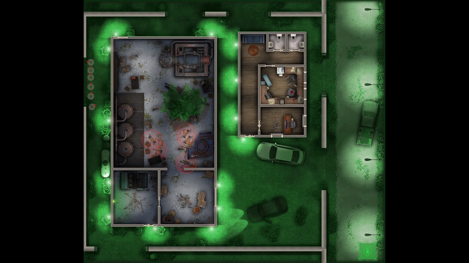 Overgrown Factory