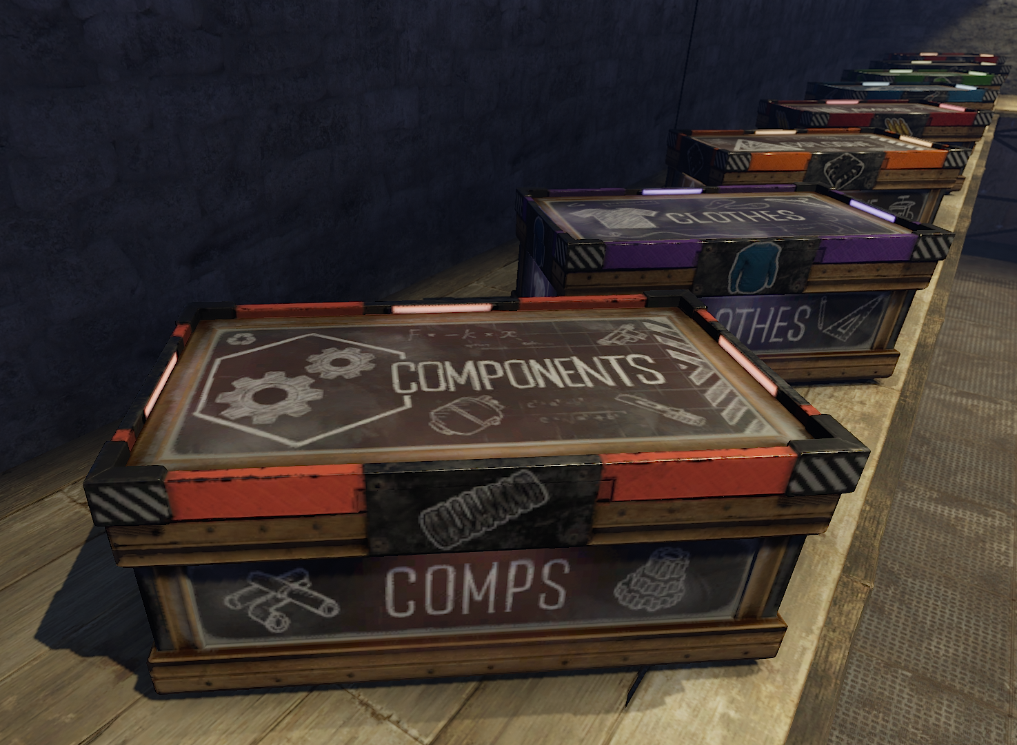 Scientific Components Storage