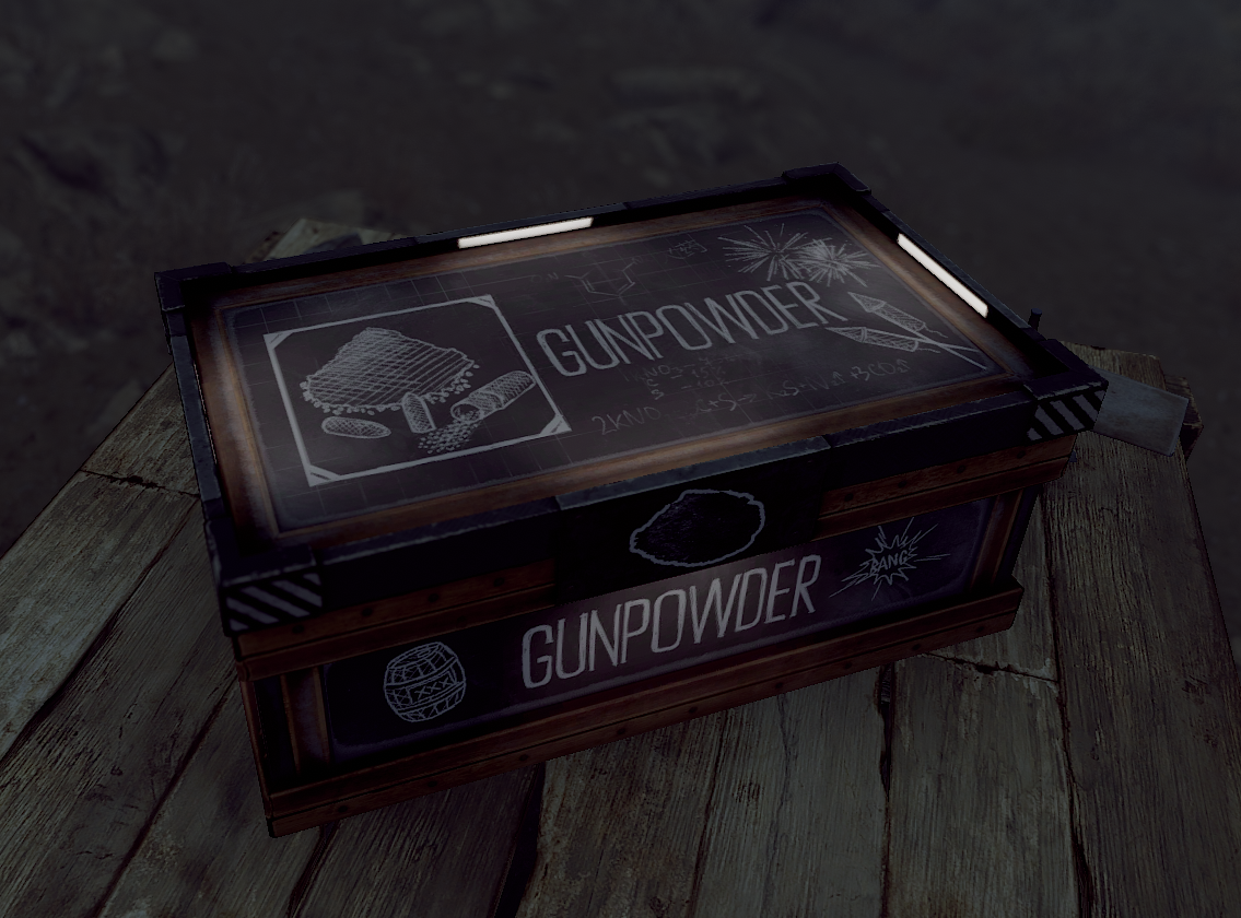 Scientific Gunpowder Storage