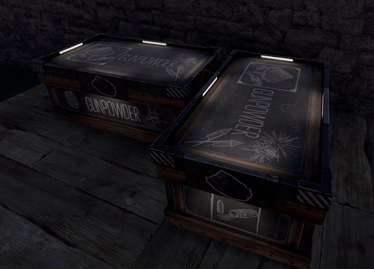 Scientific Gunpowder Storage