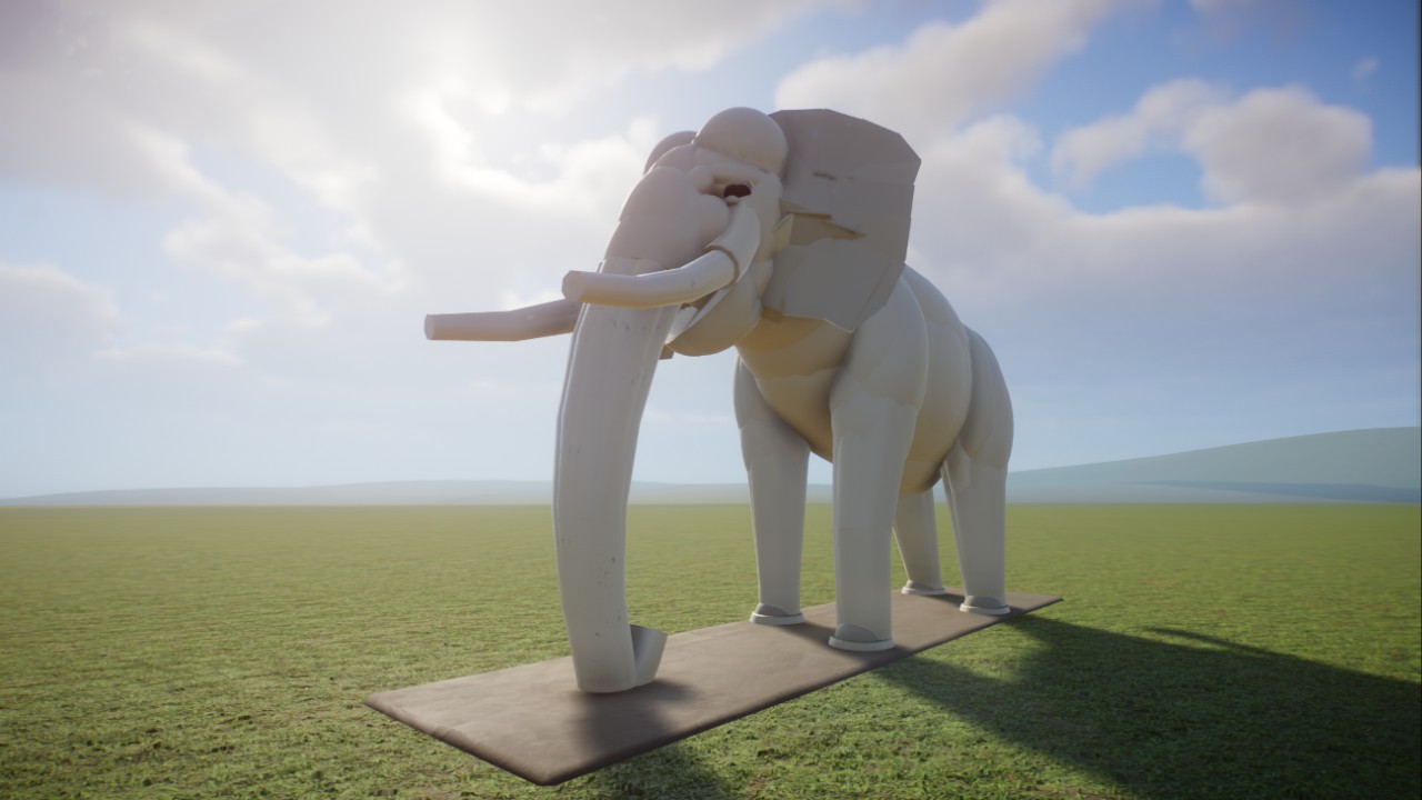 FlexiColor Elephant Statue