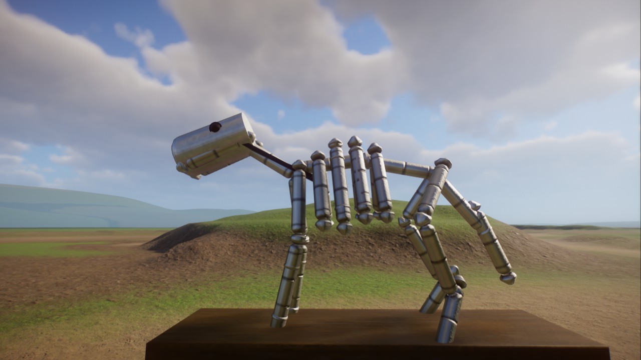 Small Metal Skeleton
