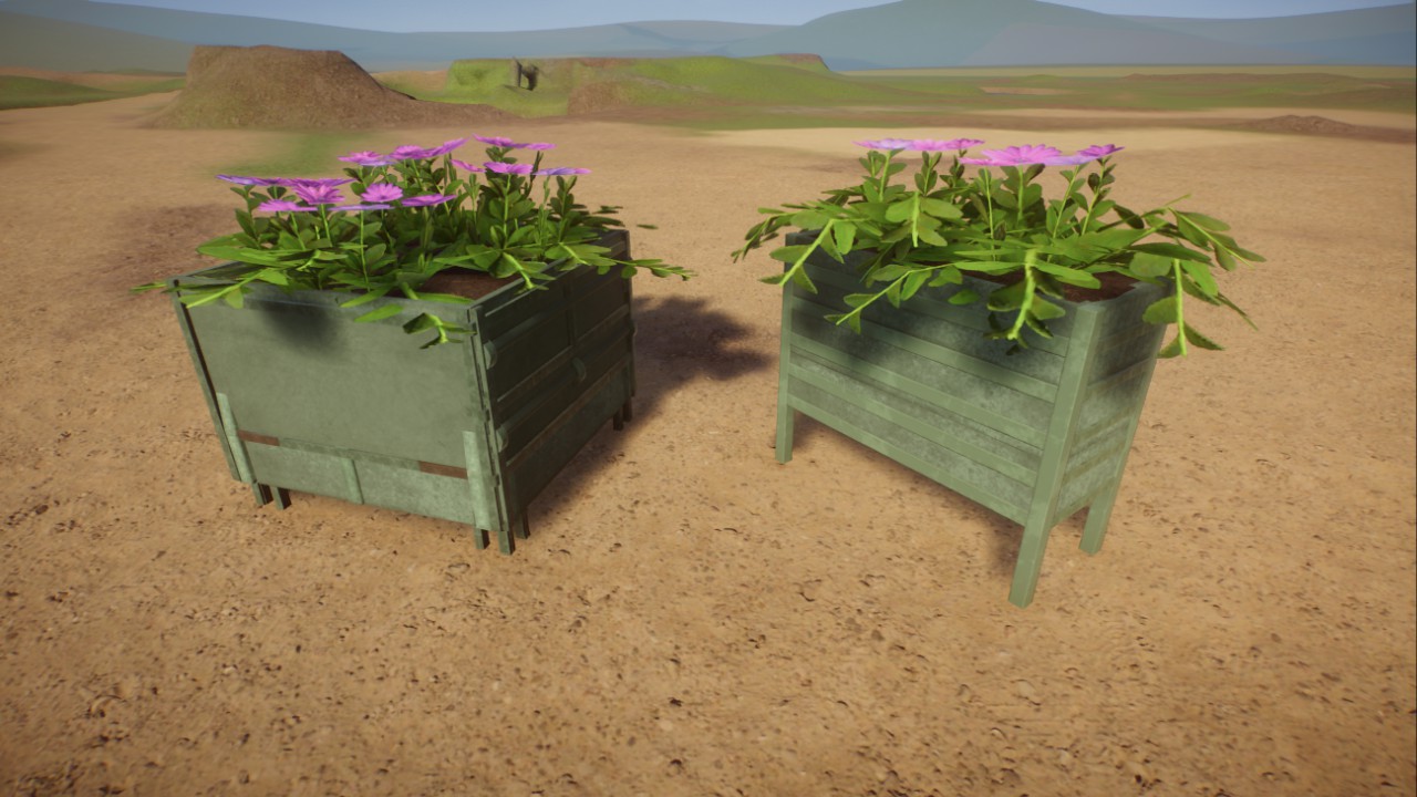 Metal Planters
