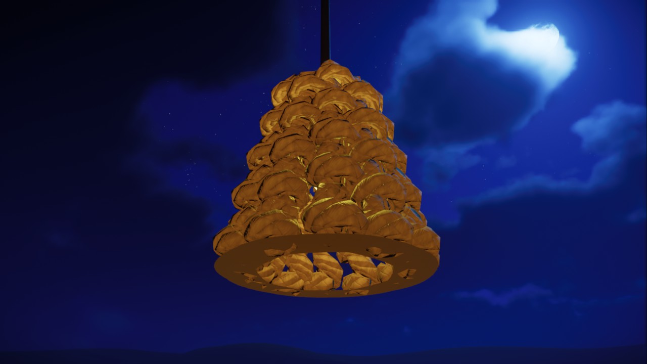 Basket Ceiling Lamp Large