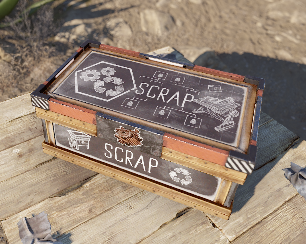 Scientific Scrap Storage