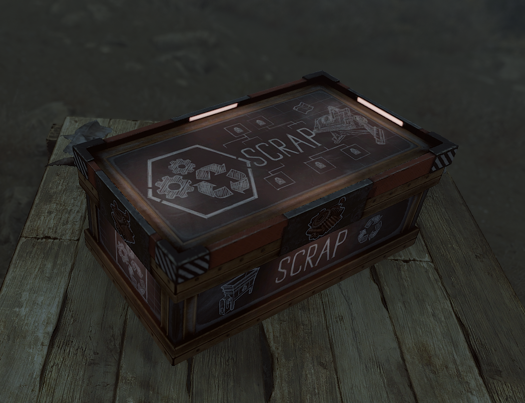 Scientific Scrap Storage