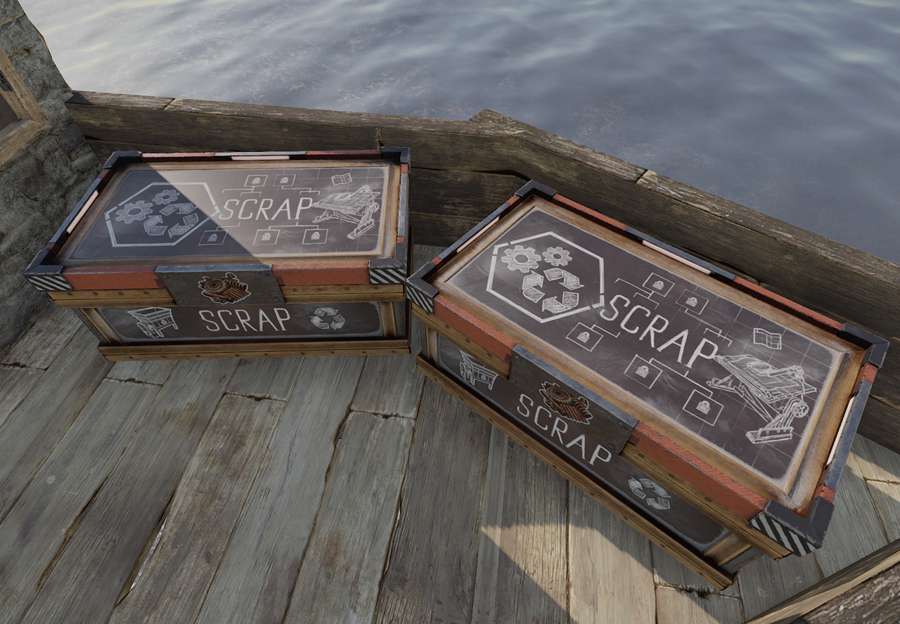 Scientific Scrap Storage