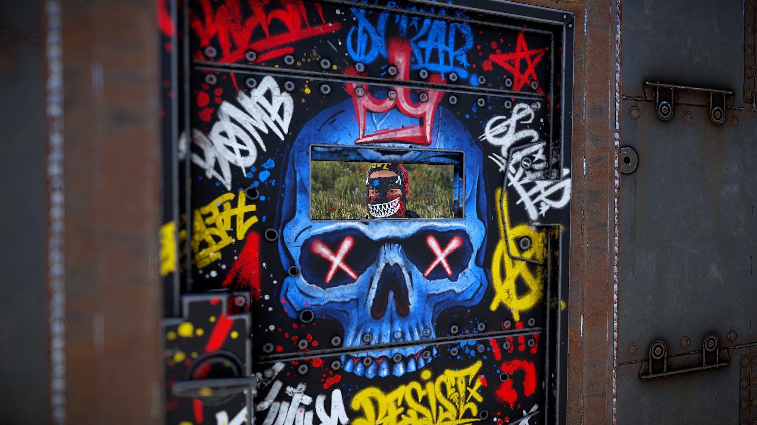Bombing Armored Door