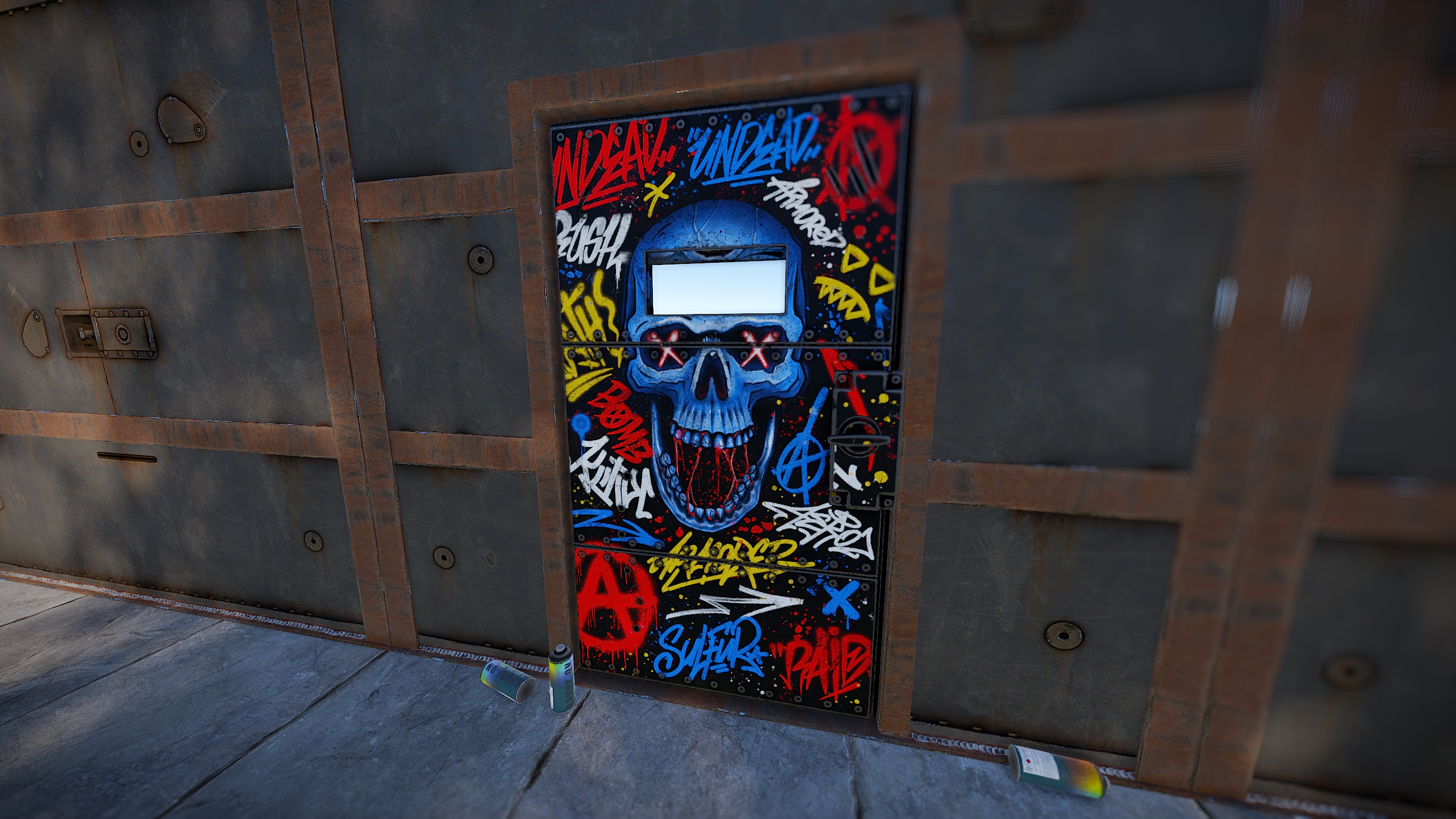 Bombing Armored Door