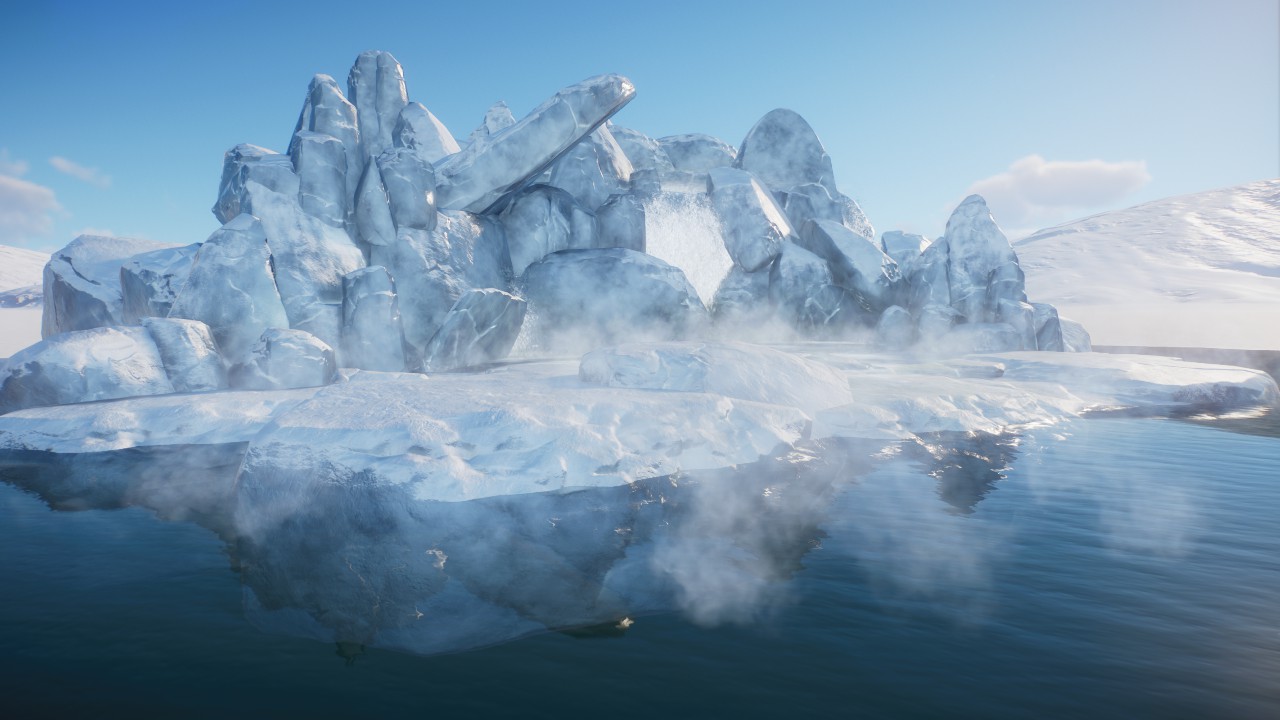 Ice Waterfall