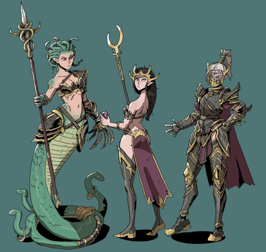 Medusa Hero: One of the Girls