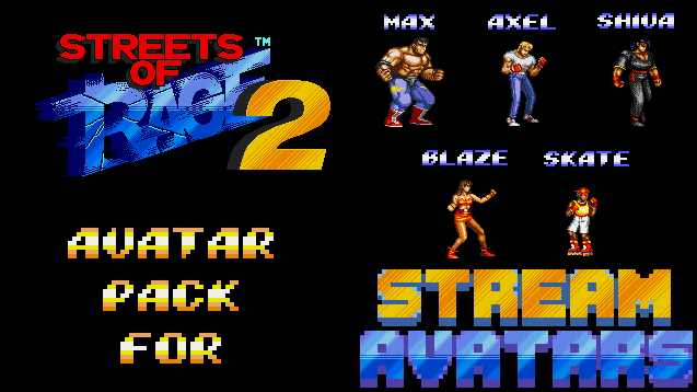 Streets of Rage 2 - Avatars