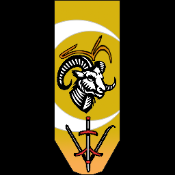 The Golden Ram Empire Banner