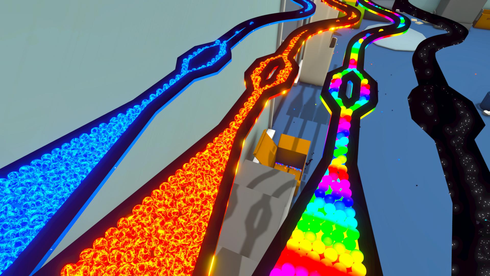 ice vs fire vs rainbow vs void