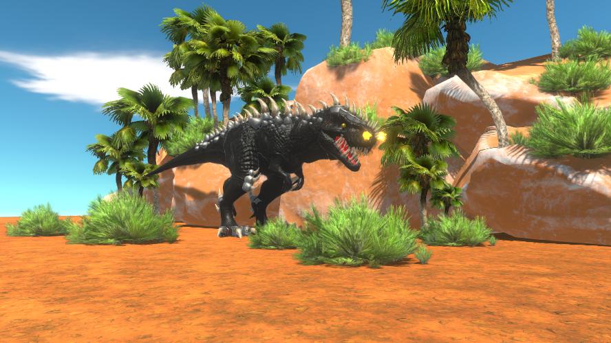 Dark Tyrannosaurus