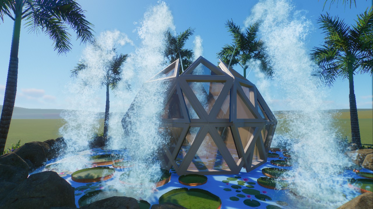 Flower Fountain 2