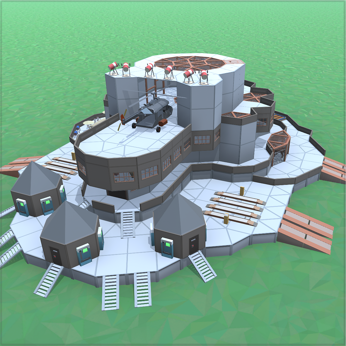 Big clan base bunker  1-22