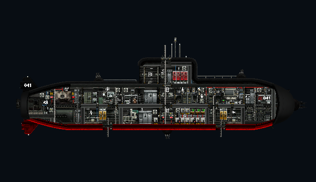 041型攻击型核潜艇 – Barotrauma Mod