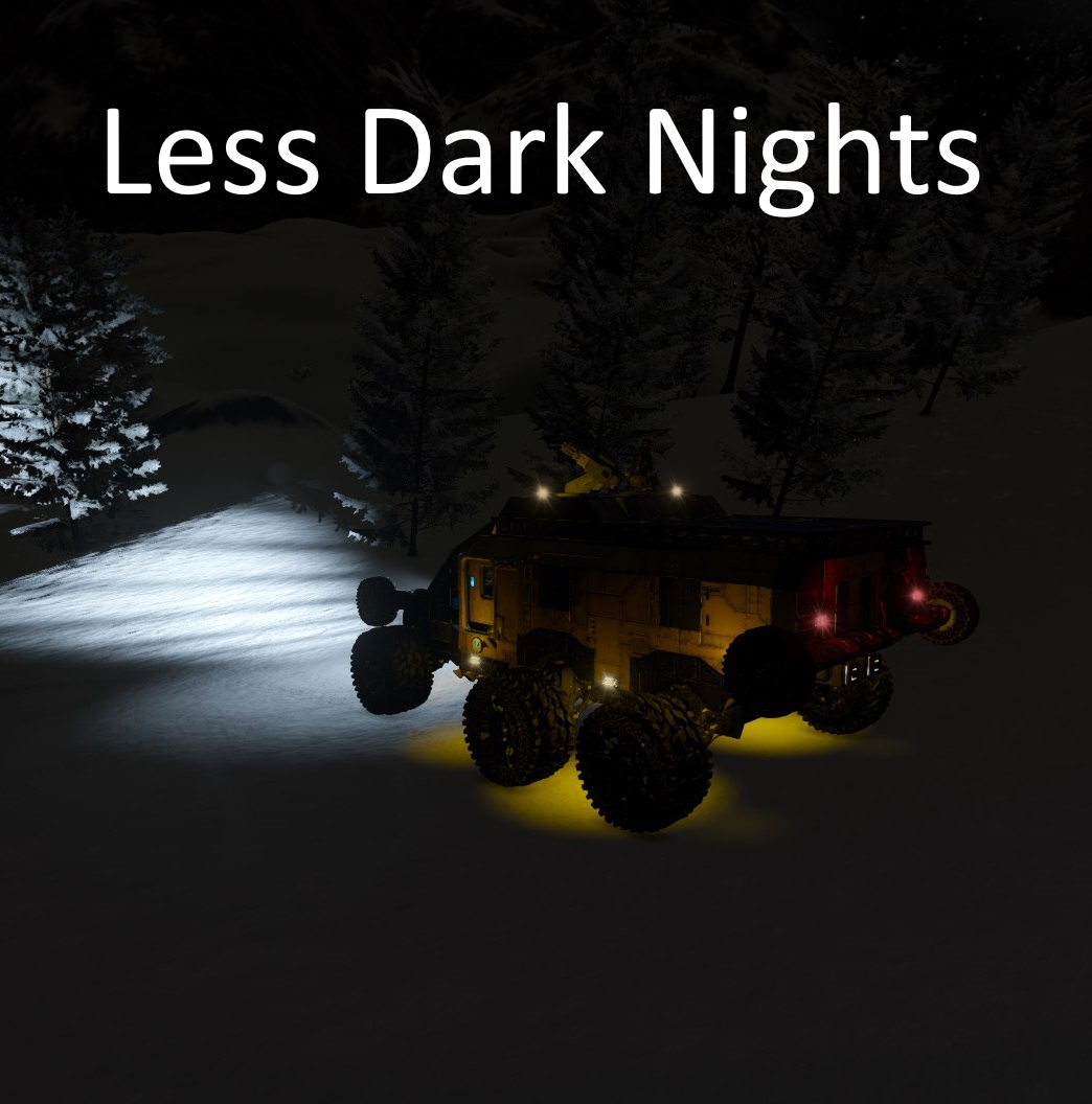Space Just Got Real Edit - Less Dark Nights preview