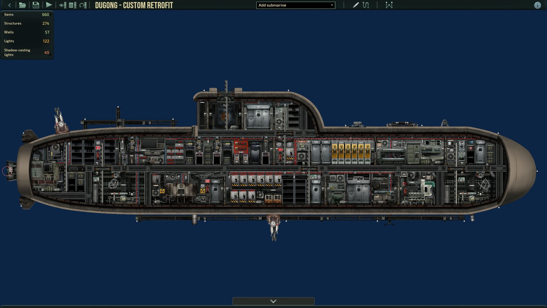 Dugong - Custom Retrofit – Barotrauma Mod