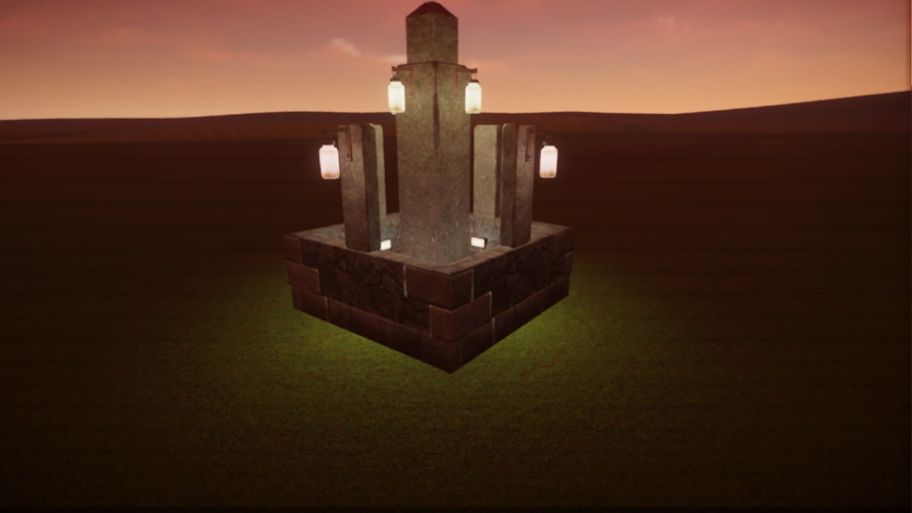 light block flower-bed combo