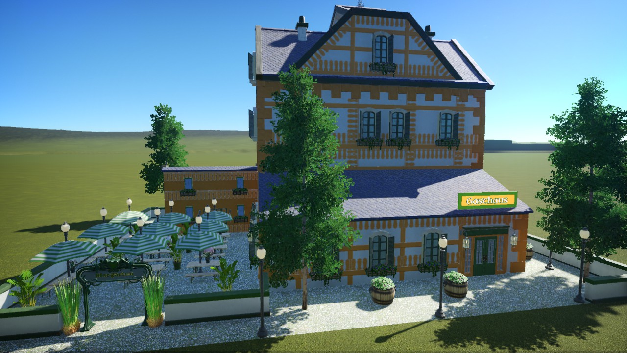 Gebäude Ak34, Gasthaus
