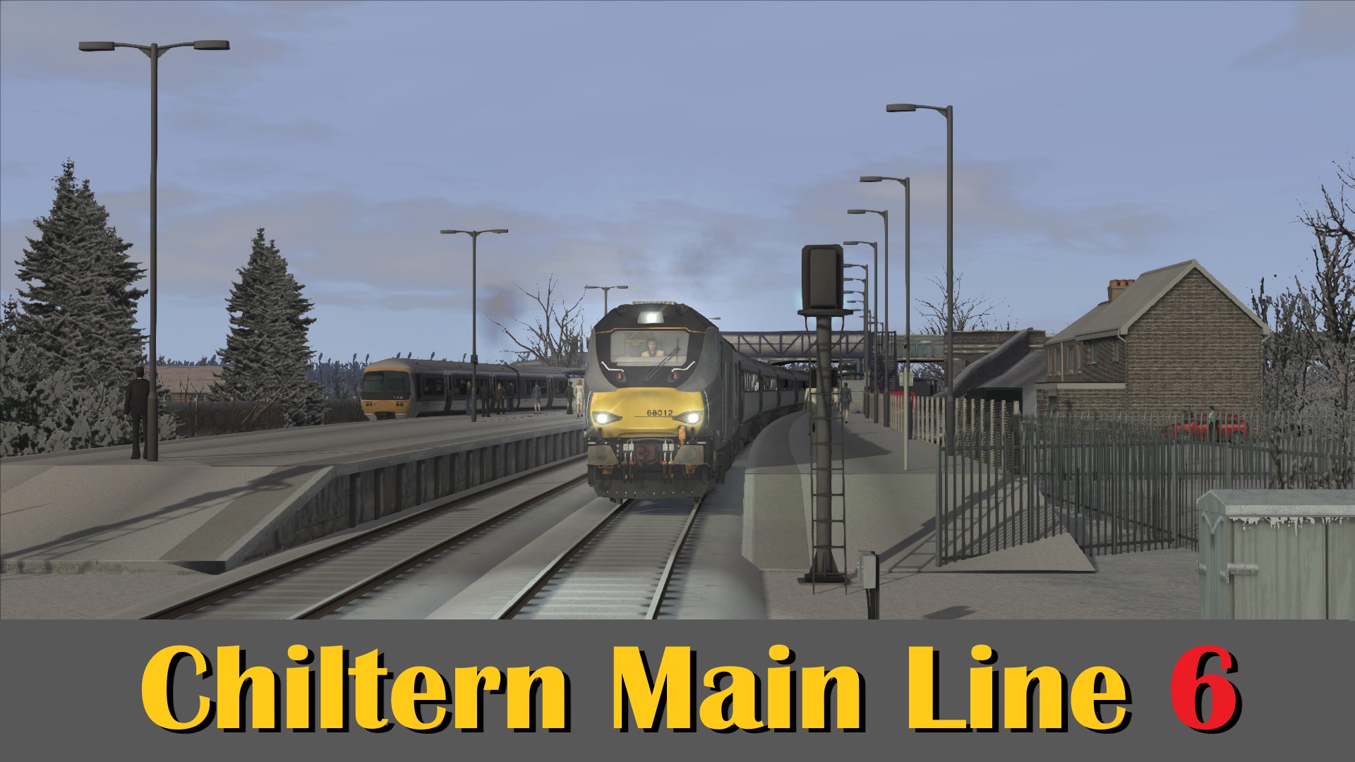 N.S866 Chiltern Main Line Class 68 Birmingham to Leamington Spa