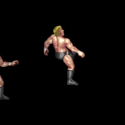 Run-Up Moonsault Attack