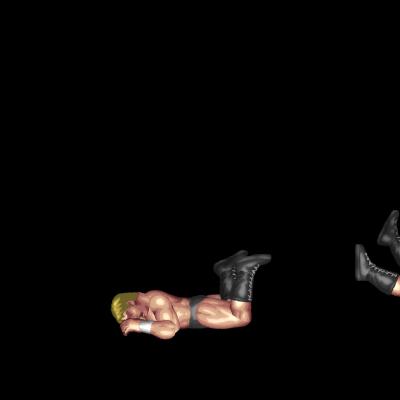 Single-Leg Dropkick (S grapple)