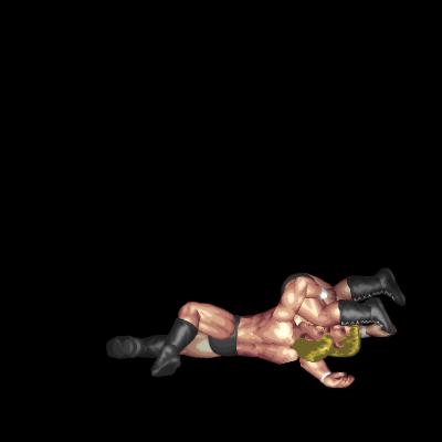 Laying Leg Lift Backdrop