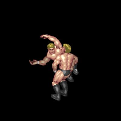 Flying Cross Body B (whip)