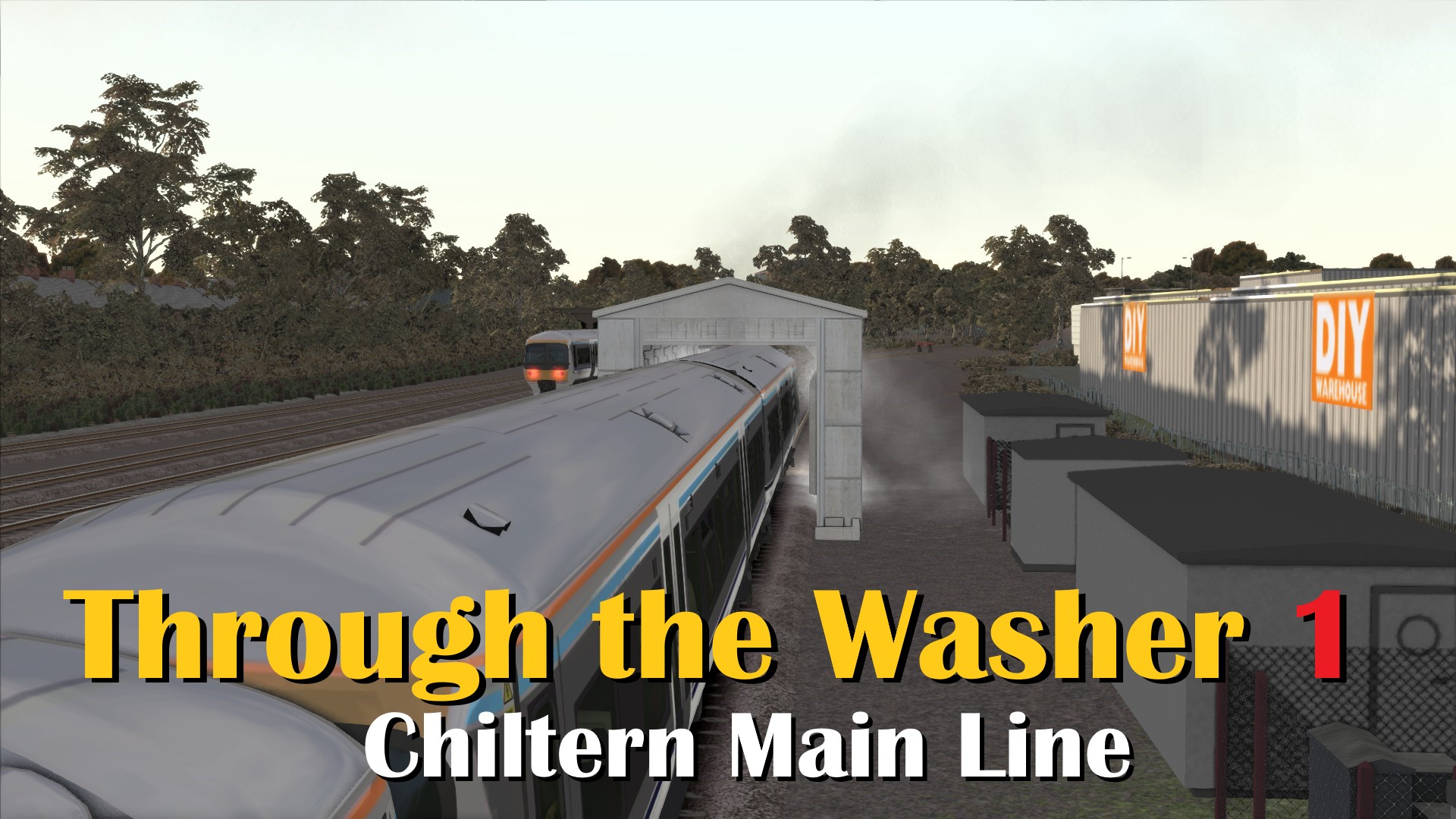 N.S891 Train Washer Scenario 1 - Chiltern Main Line Tyseley
