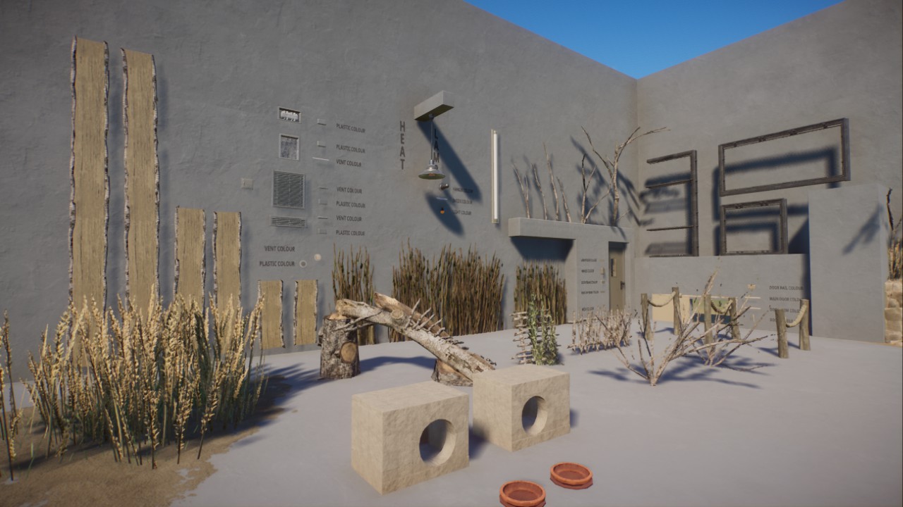 Fennec Fox Enclosure Set
