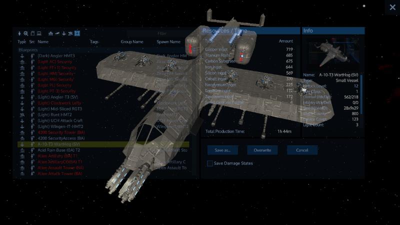 A-10-T3CV Warthog (CV)